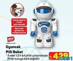 BİRLİK OYUNCAK PİLLİ ROBOT fiyat ve kampanya bilgisi